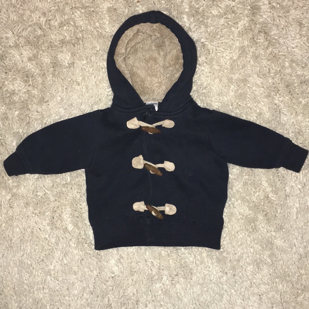 Baby boy sherpa hooded jacket